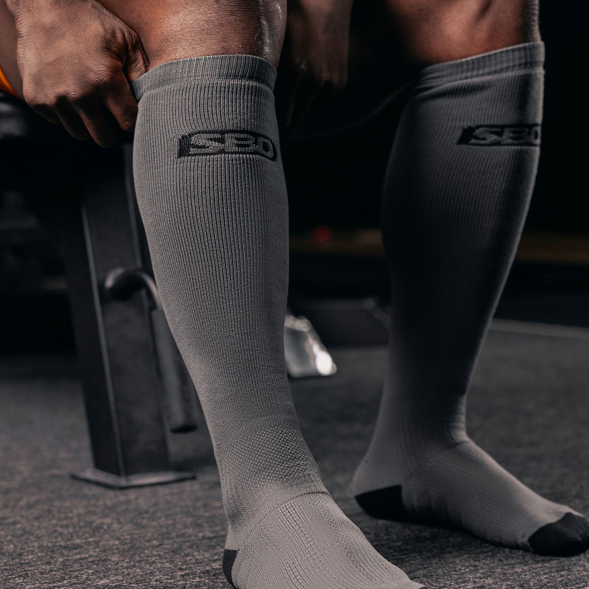 SBD Deadlift socks Forge Limited Edition - Grey