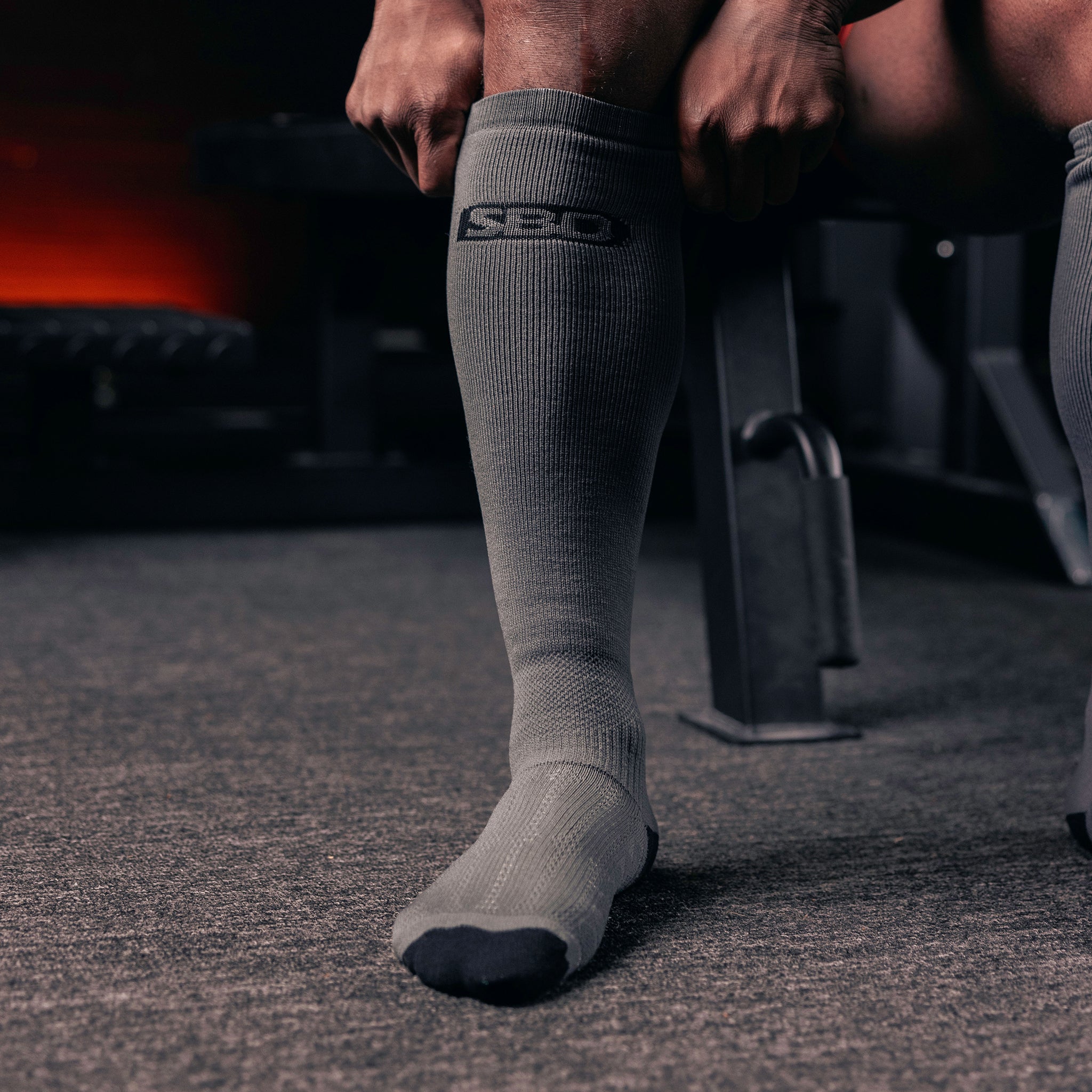 SBD Deadlift socks Forge Limited Edition - Grey