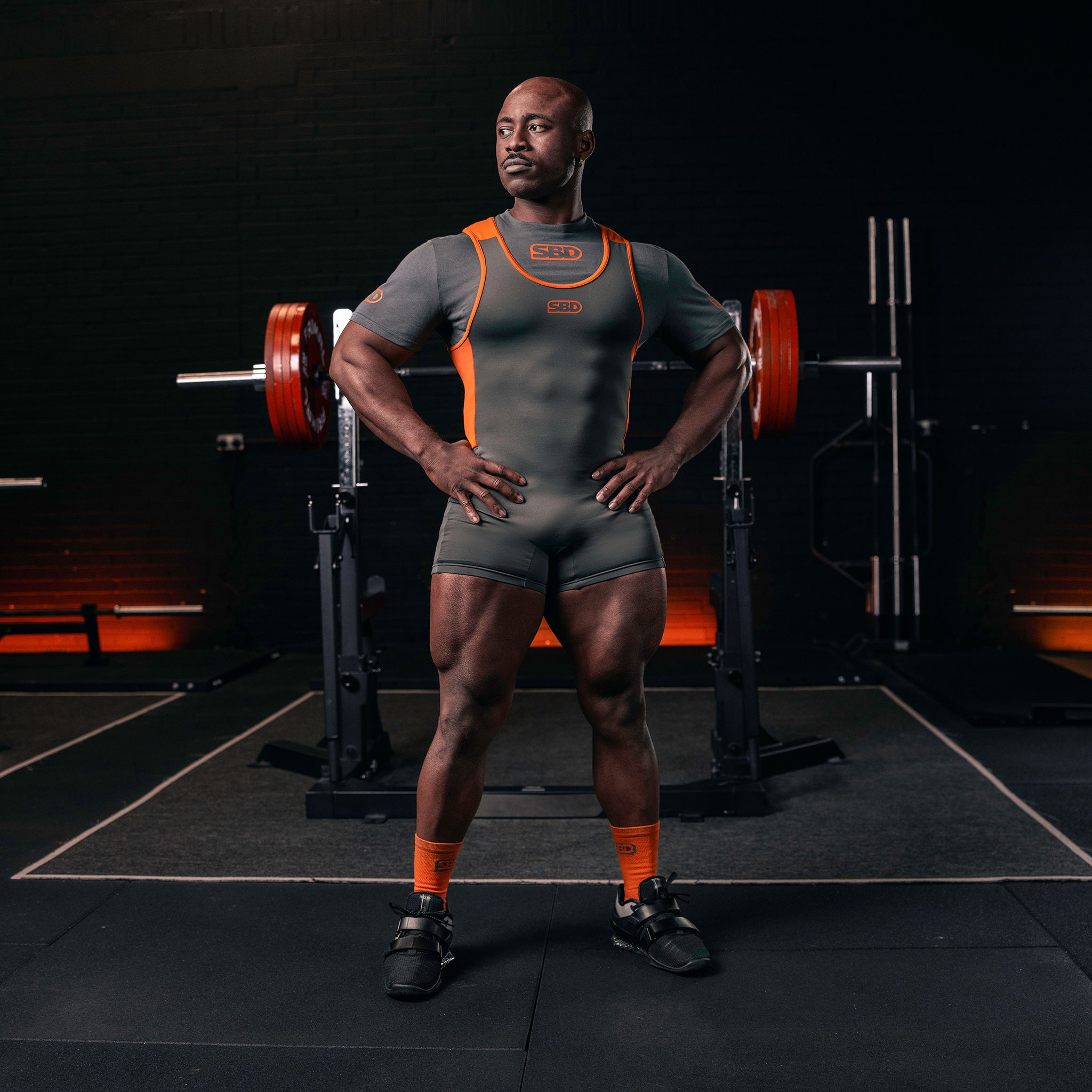 SBD Powerlifting Singlet - FORGE Limited Edition GREY