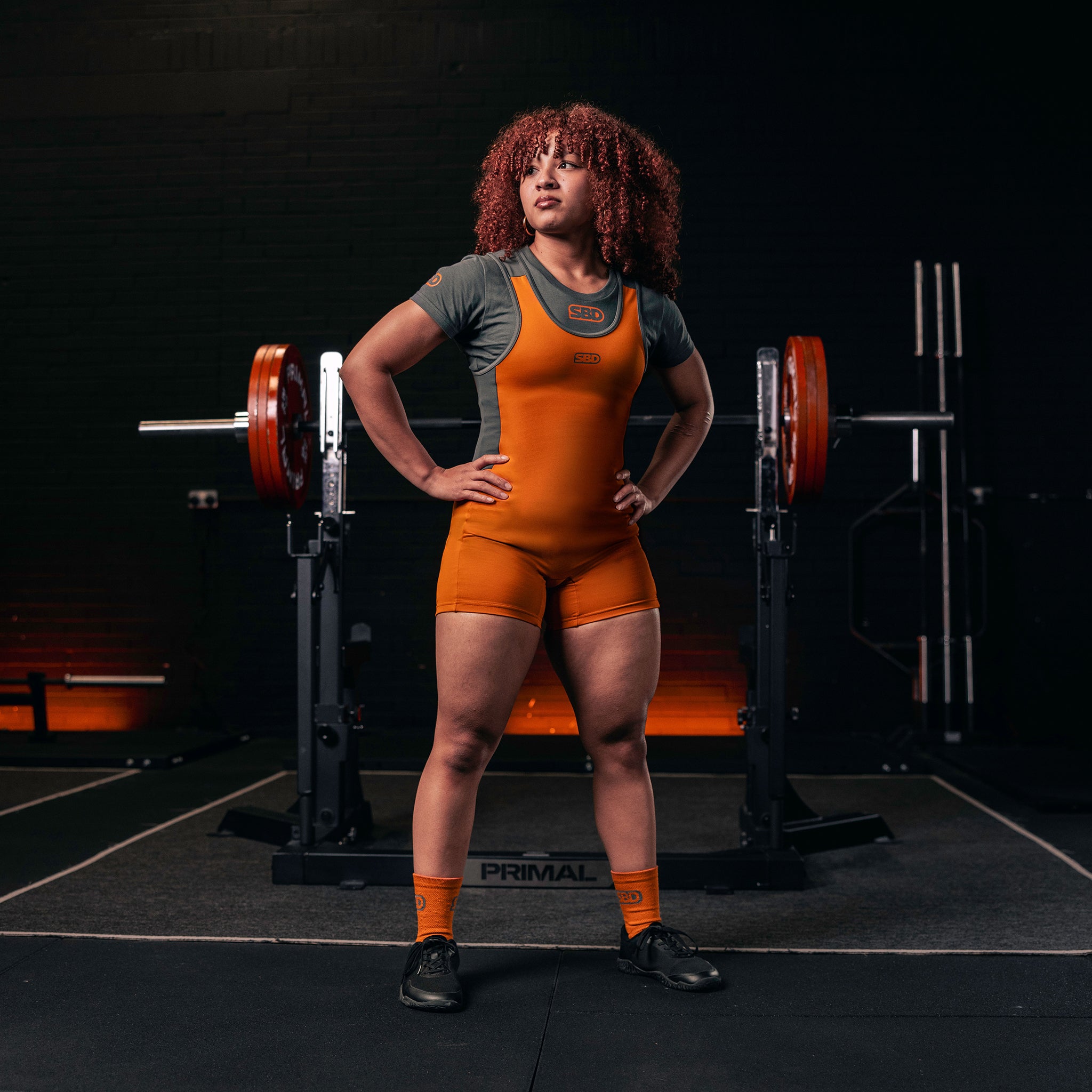 SBD Powerlifting Singlet - FORGE Limited Edition ORANGE